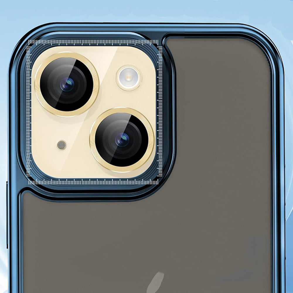 Beskyttersfolie til bagkamera Lito S+ til Apple iPhone 14, hærdet glas, gul