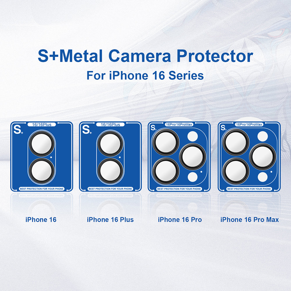 Beskyttelsesfilm til bagkamera Lito S+ til Apple iPhone 16, hærdet glas, grøn