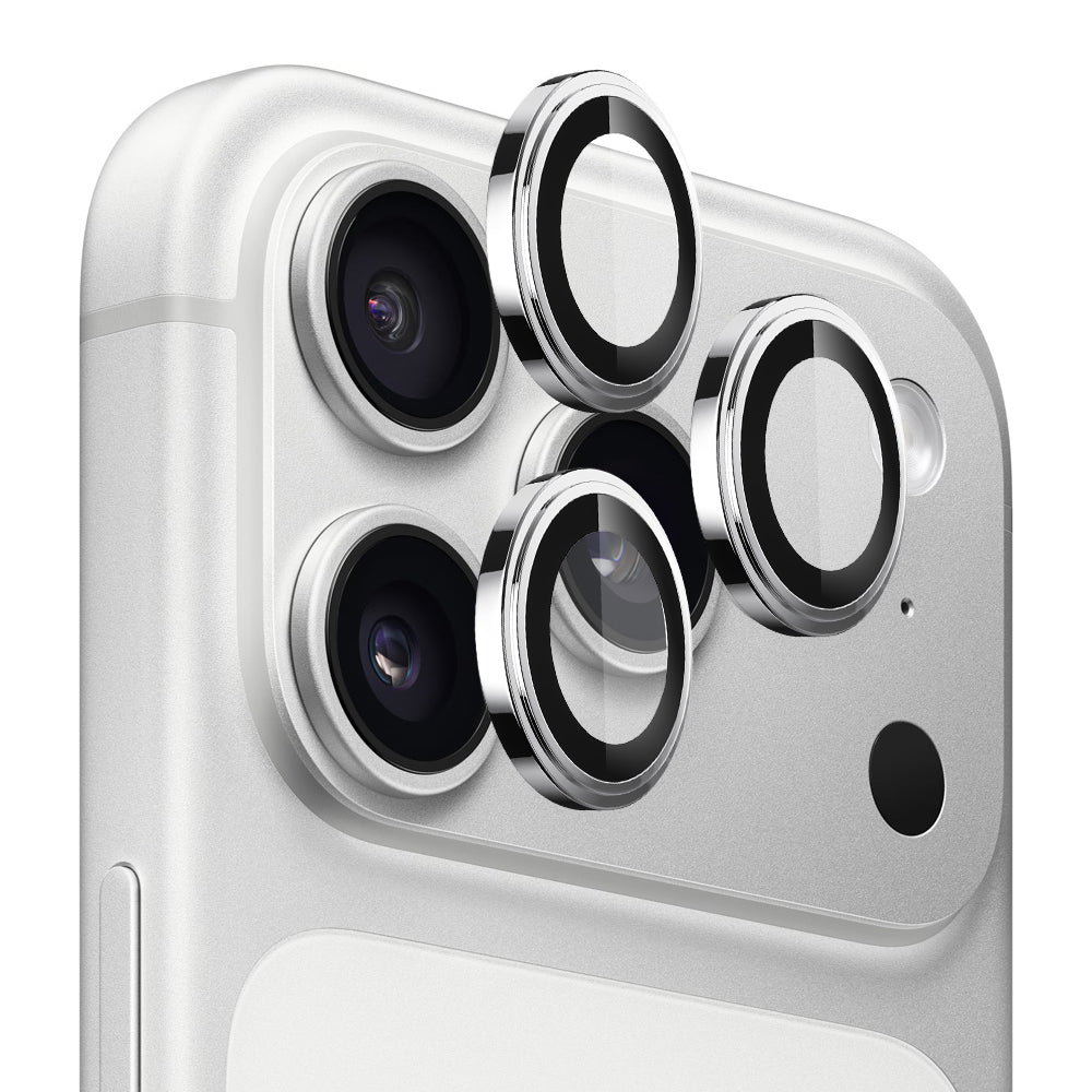 Bagside kamera beskyttelsesfilm Lito S+ til Apple iPhone 18 Pro / 18 Pro Max, hærdet glas, sølv