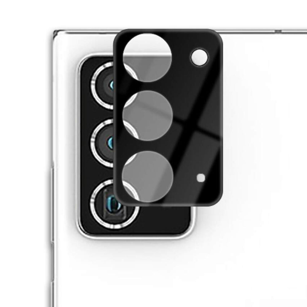 Beskyttelsesfilm til bagkameraet Lito S+ til Samsung Galaxy Note 20 5G N981 / Note 20 N980, Hærdet glas, Sort