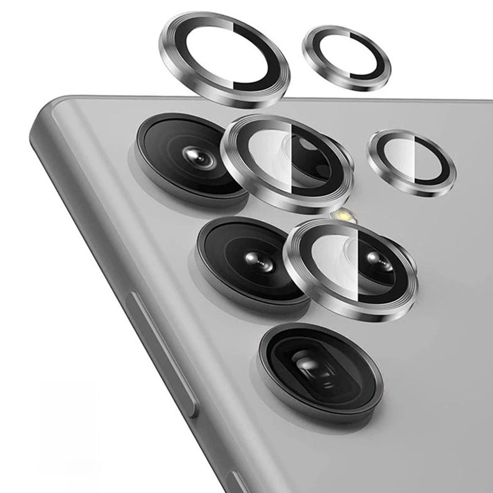 Beskyttelsesfilm til bagkamera Lito S+ til Samsung Galaxy S25 Ultra S938, hærdet glas, sølv
