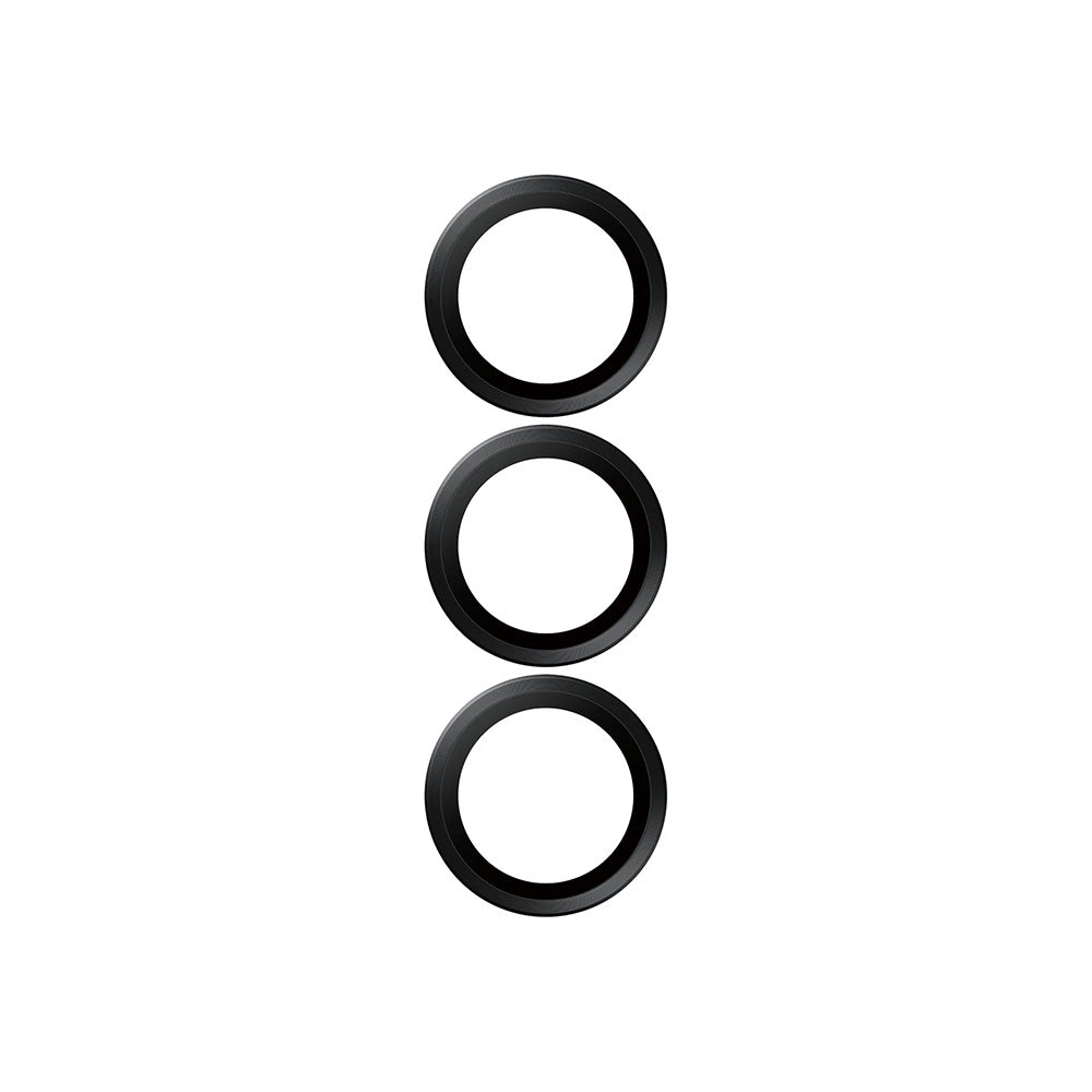 Bagskærmsbeskyttelsesfolie PanzerGlass Hoops til Samsung Galaxy S25 S931, Hærdet Glas, Sort