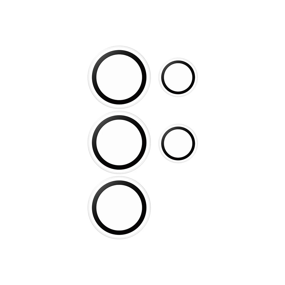 Beskyttelsesfilm til bagkameraet PanzerGlass Hoops til Samsung Galaxy S25 Ultra S938, Hærdet glas, Gennemsigtig