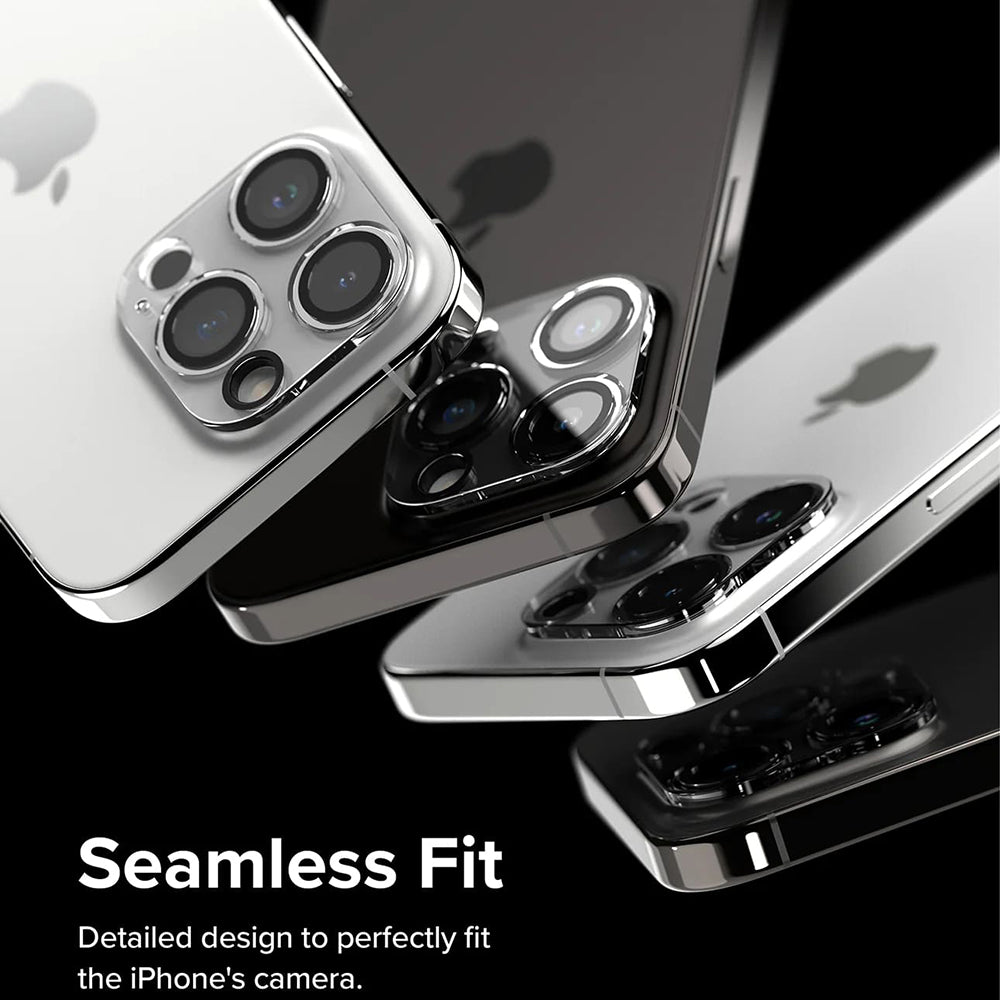 Ringke bagkamera beskyttelsesfilm til Apple iPhone 15 Pro, hærdet glas, sæt med 2 stk., gennemsigtig