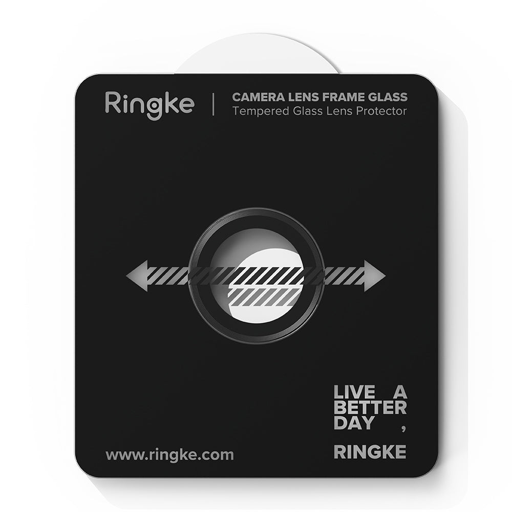 Beskyttelsesfilm til Ringke bagkamera for Apple iPhone 17 Air, Hærdet glas, Sort
