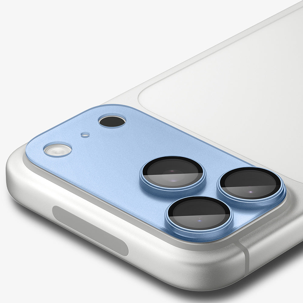 Beskyttelsesfilm til bagkamera Spigen GlastR EZ FIT Optik Pro XL til Apple iPhone 18 Pro Max, hærdet glas, blå AGL12041