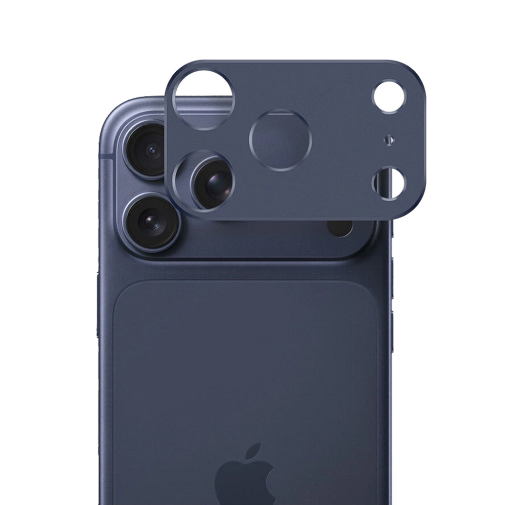 Bagskyttelsesfilm til bagkamera Techsuit til Apple iPhone 17 Pro Max, hærdet glas, mørkeblå