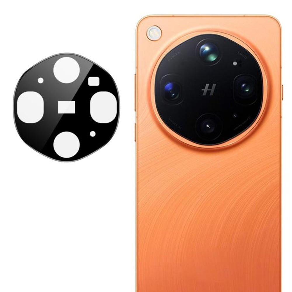 Beskyttelsesfilm til bagkamera Techsuit til Oppo Find X9 Ultra, hærdet glas, sort