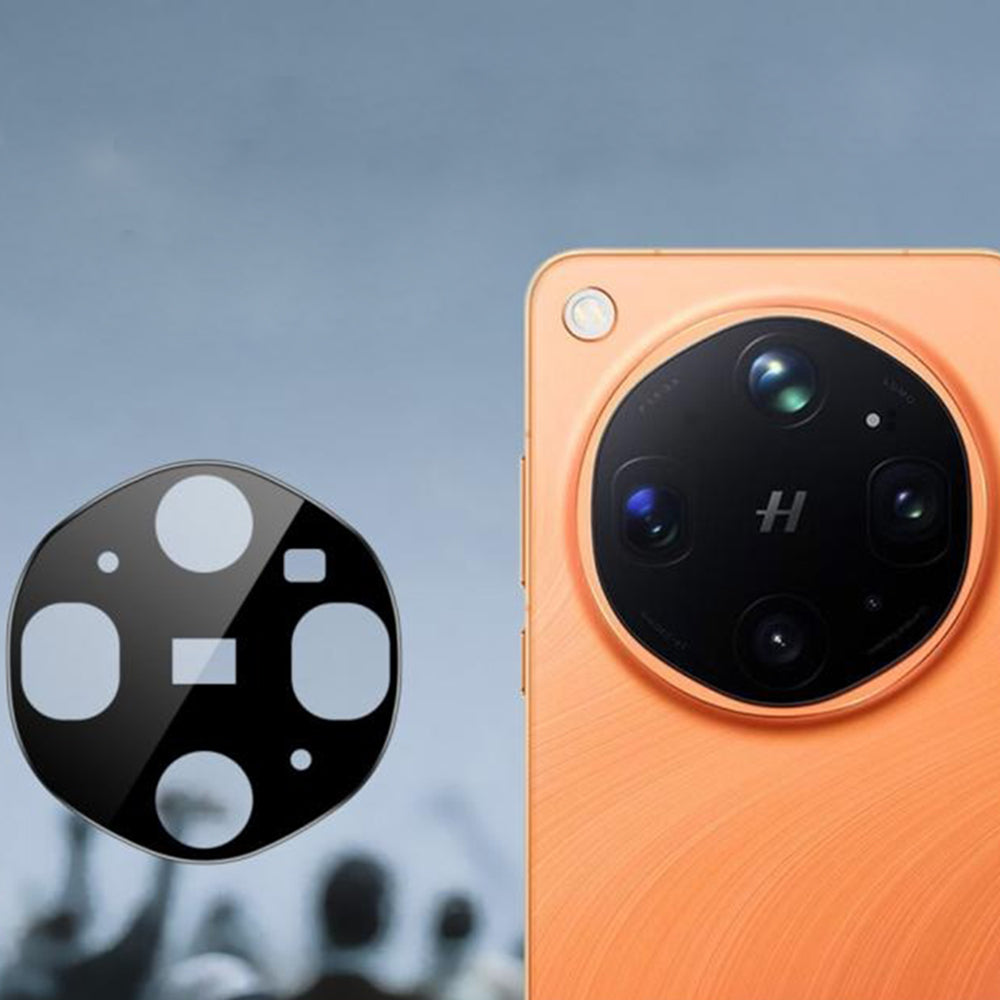 Beskyttelsesfilm til bagkamera Techsuit til Oppo Find X9 Ultra, hærdet glas, sort