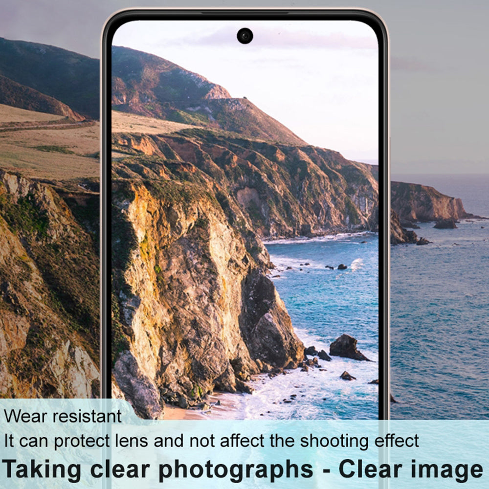 Techsuit bagkamera beskyttelsesfilm til Oppo Reno12 FS 5G / Reno12 FS 4G / Reno12 F 4G / Reno12 F, hærdet glas, sort