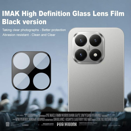 Techsuit beskyttelsesfilm til bagkamera til Xiaomi 15T, hærdet glas, sort