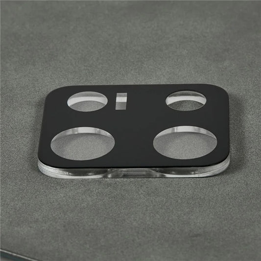 Techsuit bagkamera beskyttelsesfilm til Xiaomi Redmi Note 14S, hærdet glas, sort