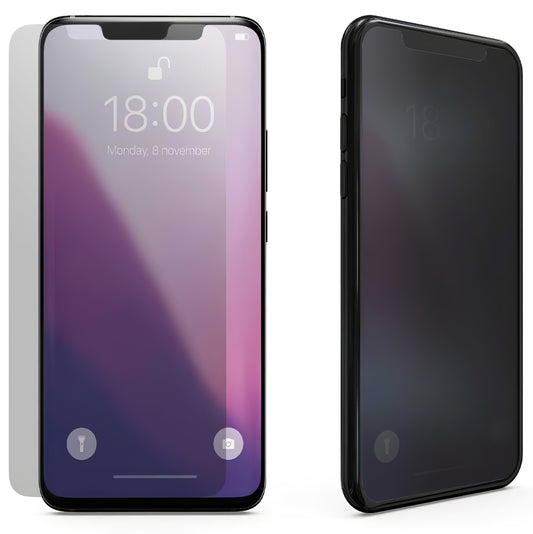 OEM Privacy-skærmbeskytter til Samsung Galaxy A25 A256 / A24 4G, glasbeskyttet, fuld limning