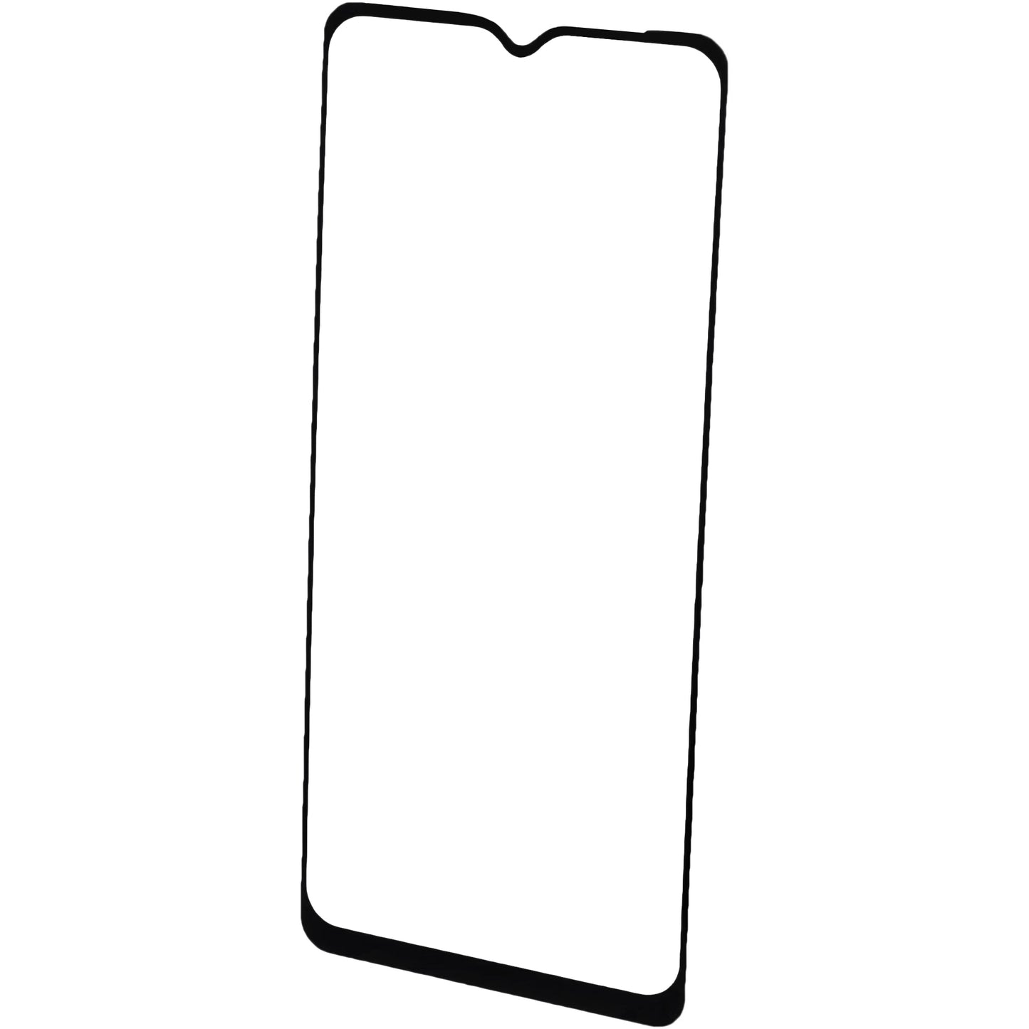 Beskyttelsesfilm Blue Shield til Xiaomi Redmi A3x / Redmi A3, Hærdet Glas, Fuldklæbende, Etui-venlig, Sort