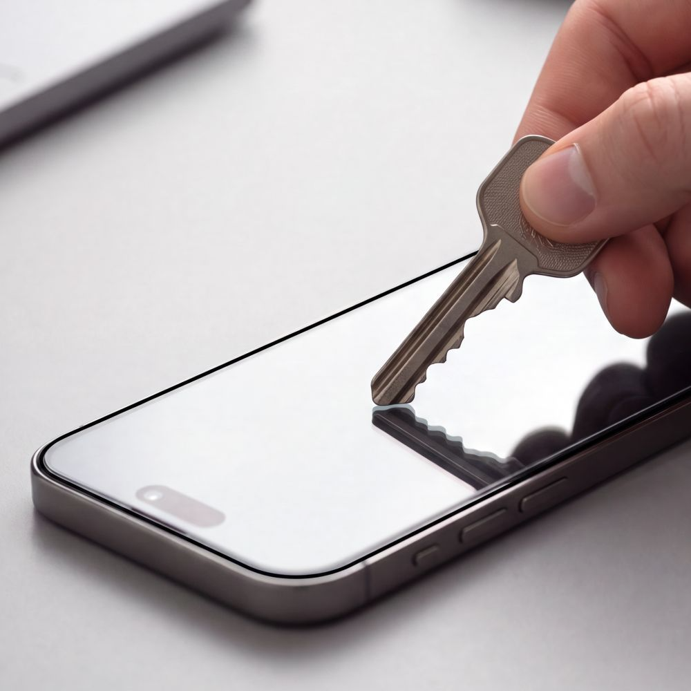 Tech-Protect OneTouch Skærmbeskytter til Apple iPhone 18 Pro Max / 17 Pro Max, Hærdet Glas, Fuld Lim, Sæt med 2 stk., Transparent