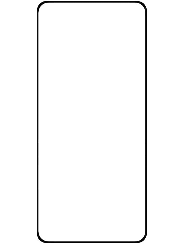 OEM-skærmbeskytter til Samsung Galaxy A54 A546, skærmet glas, fuld limning, 9D, sort