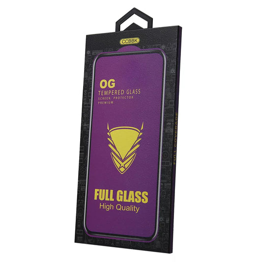 OEM OG Premium skærmbeskytter til Samsung Galaxy A35 5G A356, glasskærm, fuld lim, sort