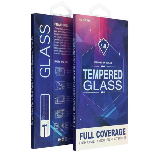 OEM-skærmbeskytter til Honor 200, glasskjold, fuld limning, 5D, sort