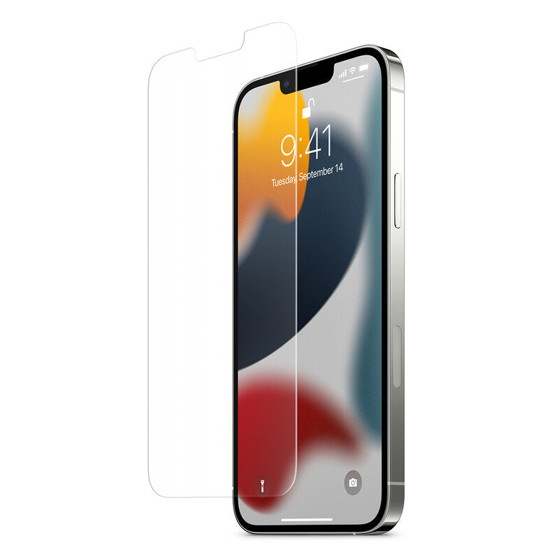Skærmbeskyttelsesfilm Spigen GlastR EZ FIT til Apple iPhone 17e / 16e / 14 / 13 Pro, Hærdet Glas, Fuldklæbende, Sæt med 2 stykker AGL03385