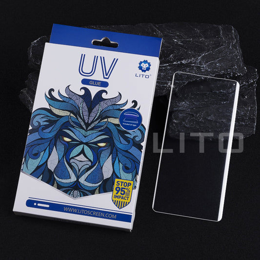 Lito skærmbeskytter til Samsung Galaxy Note 10+ 5G N976 / Note 10+ N975, hærdet glas, UV-lim, 3D