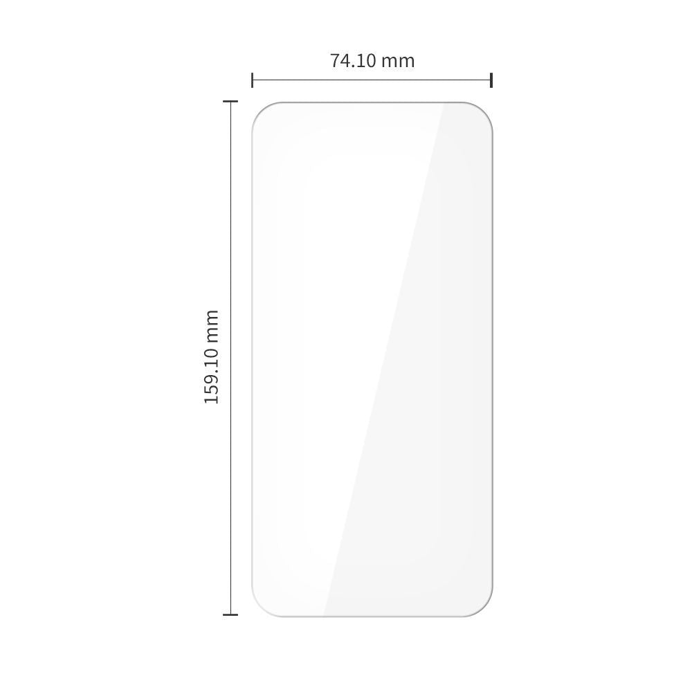 Skærmbeskyttelsesfilm Tech-Protect Hydro Flex+ til Xiaomi Poco M8 Pro / Redmi Note 15 Pro+ 5G, Plastik, Sæt med 2 stykker