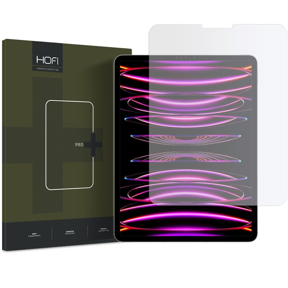 Beskyttelsesfilm til skærm HOFI PRO+ til Apple iPad Pro 11 (2022) / Pro 11 (2021) / Pro 11 (2020), Hærdet glas, Full Glue HOFI102