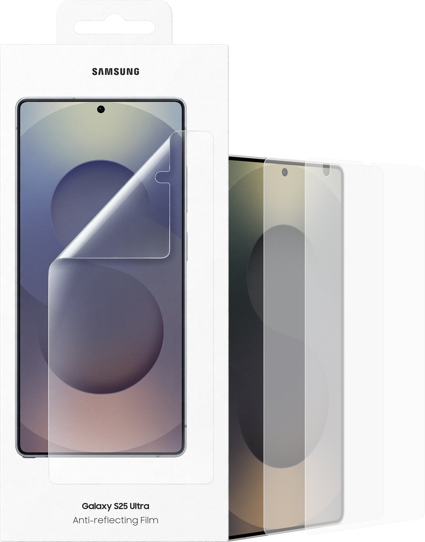 Beskyttelsesfilm Anti-reflekterende skærm til Samsung Galaxy S25 Ultra S938, Plastik, Sæt med 2 stykker EF-US938CTEGWW