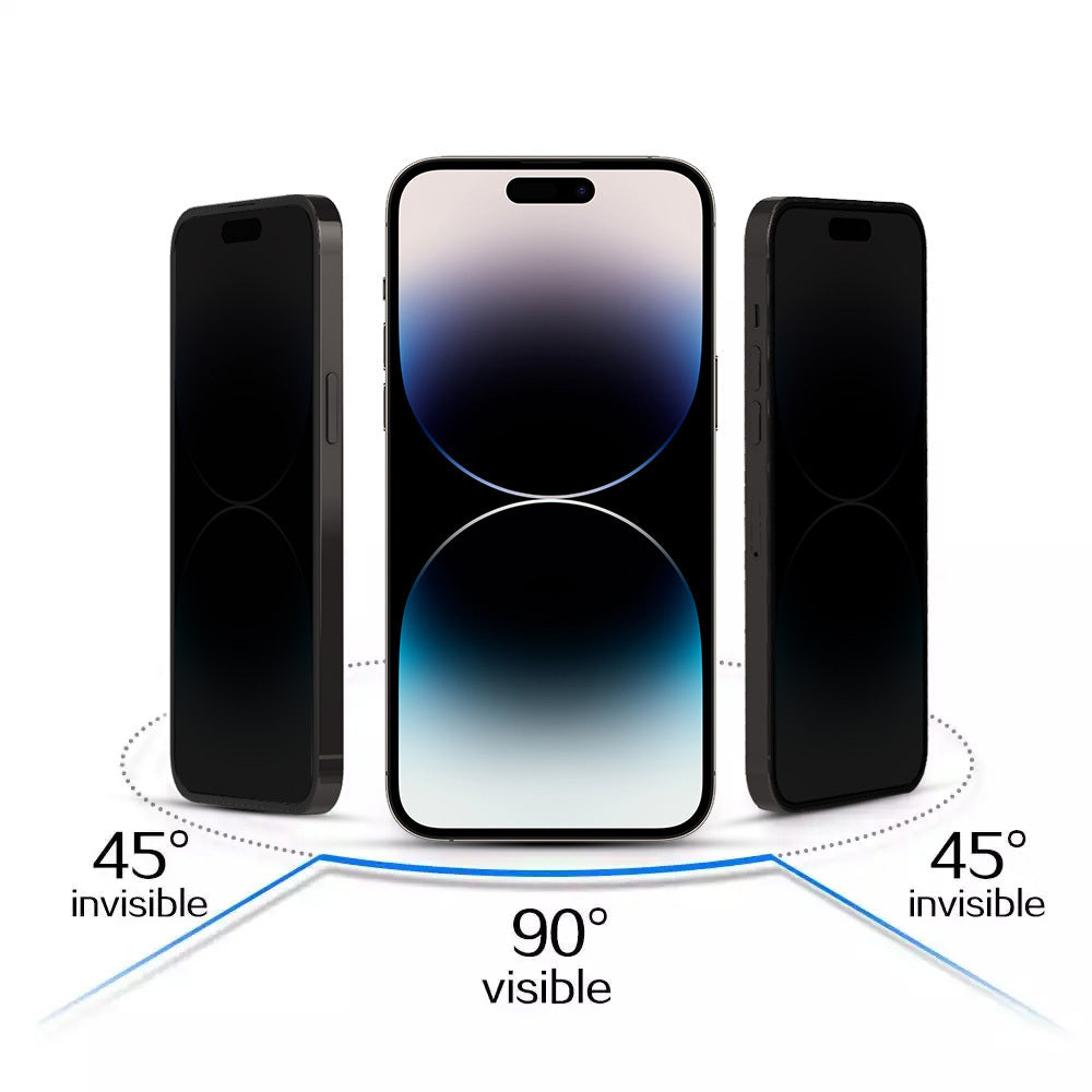 Privacy-skærmbeskyttelse OEM Shield Screen til Samsung Galaxy S25 S931, hærdet glas, fuld lim
