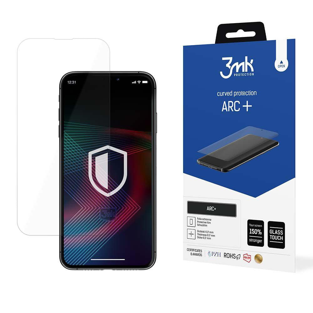 Skærmbeskytter 3MK ARC+ til Apple iPhone 14 Pro / 14, Plastik