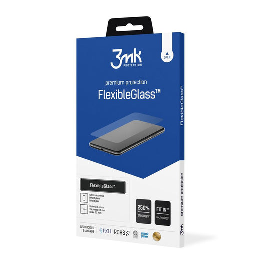 Skærmbeskyttelsesfilm 3MK FlexibleGlass til Fairphone 6, Fleksibelt Glas, Fuld Lim