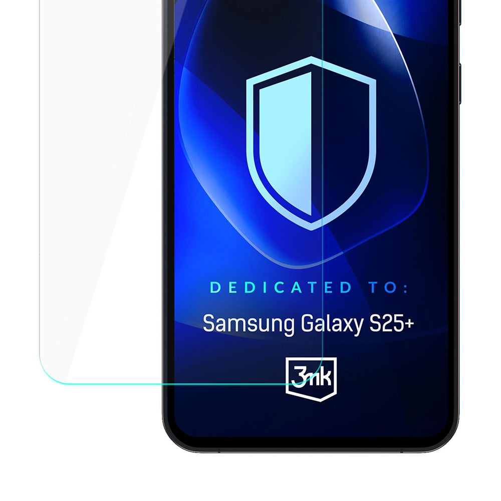 3MK FlexibleGlass Skærmbeskytter til Samsung Galaxy S25+ S936, Fleksibelt Glas, Fuld Lim