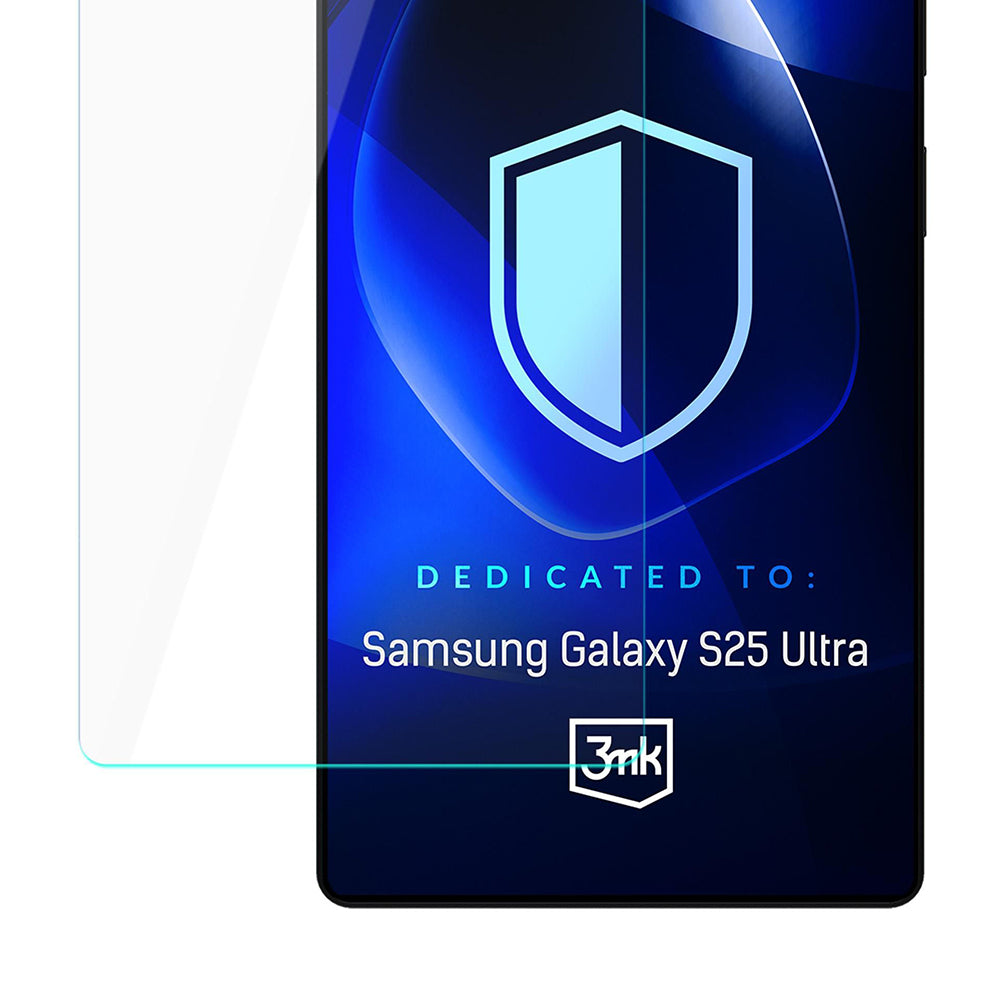 3MK FlexibleGlass Skærmbeskytter til Samsung Galaxy S25 Ultra S938, Fleksibelt Glas, Fuld Lim