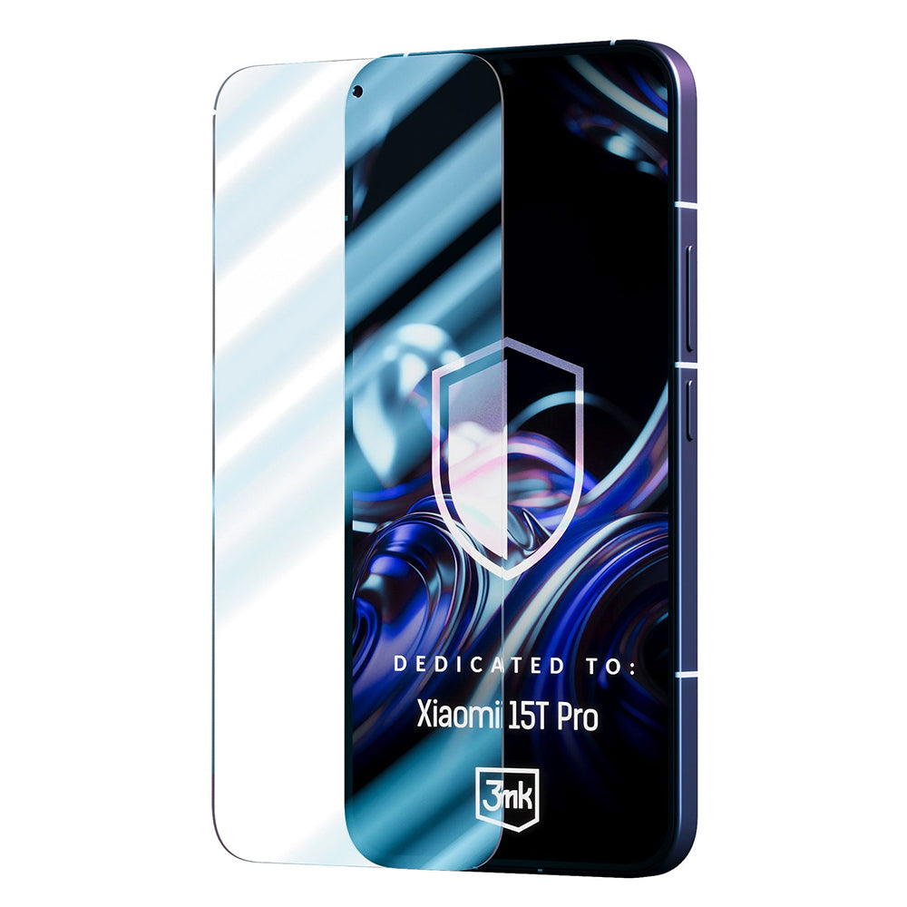 Skærmbeskyttelsesfolie 3MK FlexibleGlass til Xiaomi 15T Pro, Fleksibelt Glas, Fuldklæbende