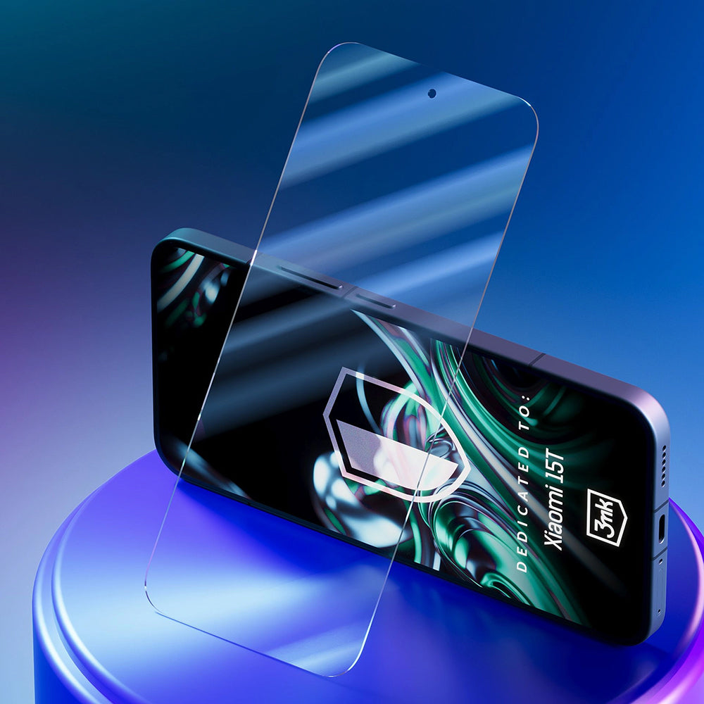 Beskyttelsesfilm til skærm 3MK FlexibleGlass til Xiaomi 15T, Fleksibelt Glas, Fuldklæbende