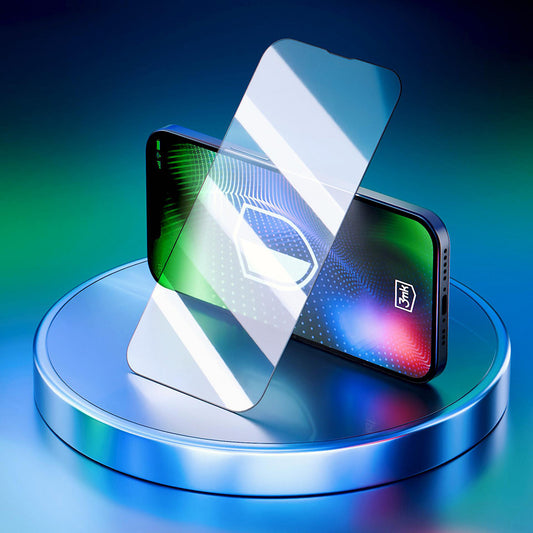 Skærmbeskyttelsesfilm 3MK Hardy Ultra til Apple iPhone 17 / 16 Pro, Hærdet Glas, Fuldklæbende, Sort