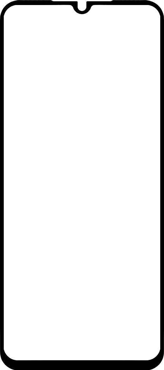 BLUE Shield skærmbeskytter til Samsung Galaxy A15 5G A156 / A15 A155, glasskærm, fuld lim, etuivenlig, sort