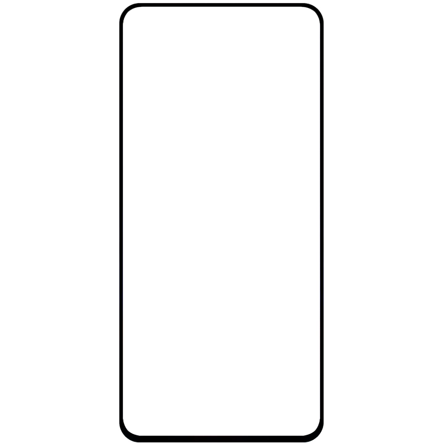 Beskyttelsesfilm Blue Shield til Samsung Galaxy A55 5G A556, Hærdet Glas, Fuldklæbende, Etui-venlig, Sort