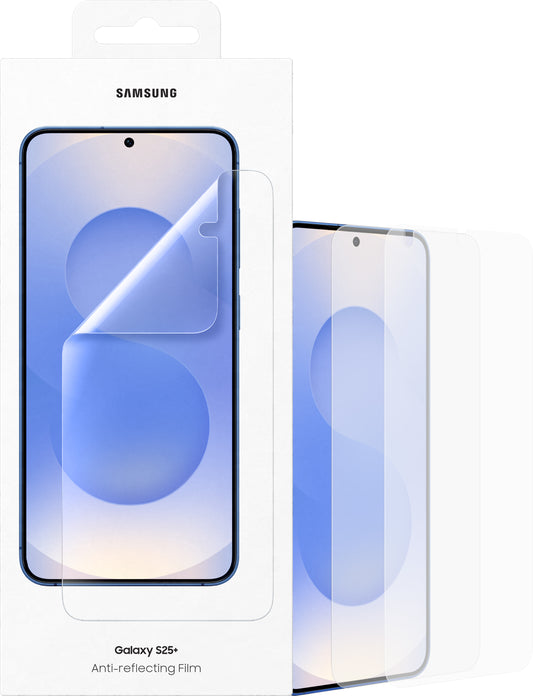Beskyttelsesfilm Anti-reflekterende skærm til Samsung Galaxy S25+ S936, Plastik, Sæt med 2 stykker EF-US936CTEGWW