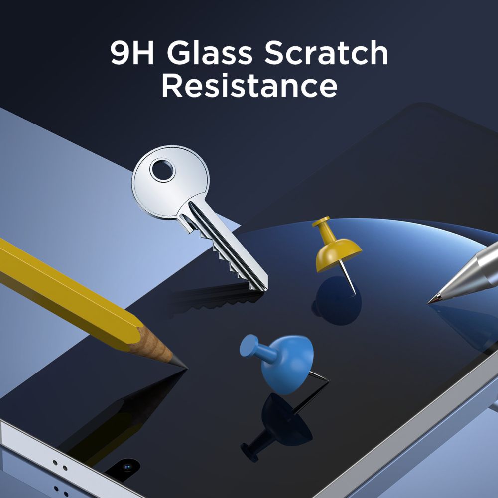 Skærmbeskyttelsesfilm Tech-Protect til Samsung Galaxy S25 S931 / S24 S921, Hærdet Glas, Fuldklæbende, Sæt med 10 stykker