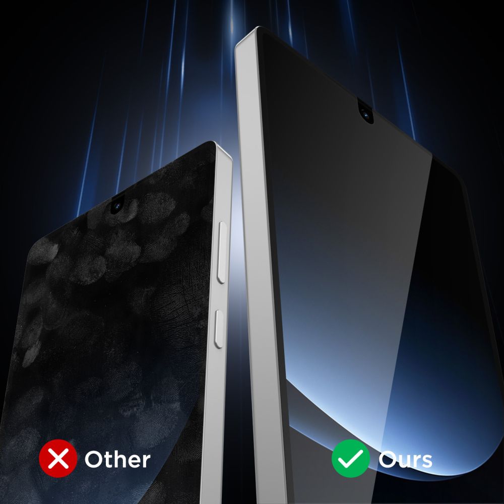 Skærmbeskyttelsesfilm Tech-Protect til Samsung Galaxy S25 S931 / S24 S921, Hærdet Glas, Fuldklæbende, Sæt med 10 stykker