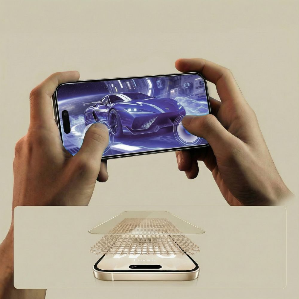 Tech-Protect FIT+ Skærmbeskytter til Samsung Galaxy S26 Ultra S948, Hærdet Glas, Fuld Lim, Sæt med 2 stk.