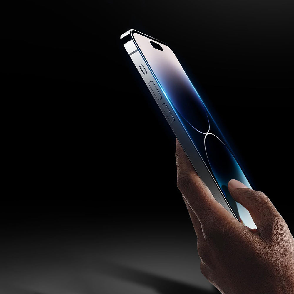Beskyttelsesfilm Anank 5X Forstærket Anti Crack til Apple iPhone 17 Pro, Hærdet Glas, Fuldklæbende, 3D, Sort