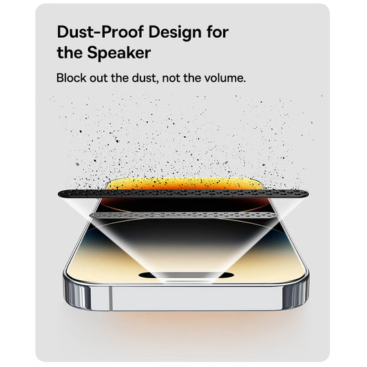 Beskyttelsesfilm Anank 5X Forstærket til Apple iPhone 17, Hærdet Glas, Fuldklæbende, 2.5D, Sort