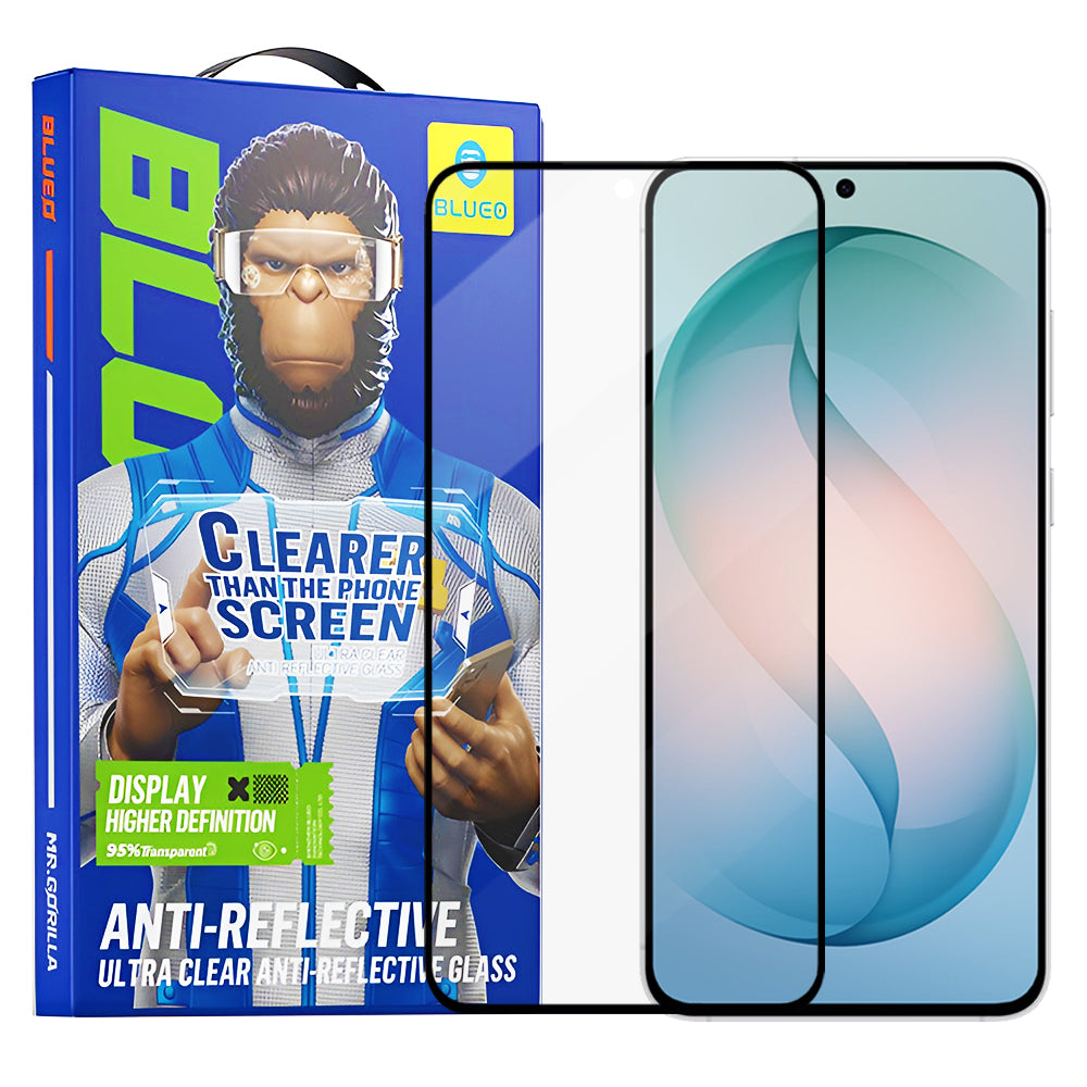 Beskyttelsesfilm Blueo Anti-Reflective HD til Samsung Galaxy S26 Plus S947, Hærdet Glas, Full Glue, Sort