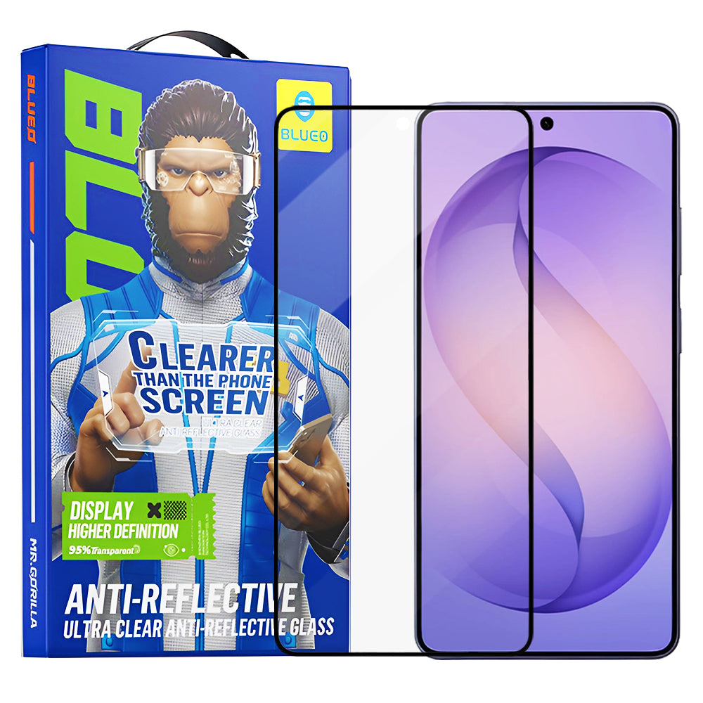 Beskyttelsesfilm Blueo Anti-Reflective HD til Samsung Galaxy S26 Ultra S948, Hærdet Glas, Full Glue, Sort