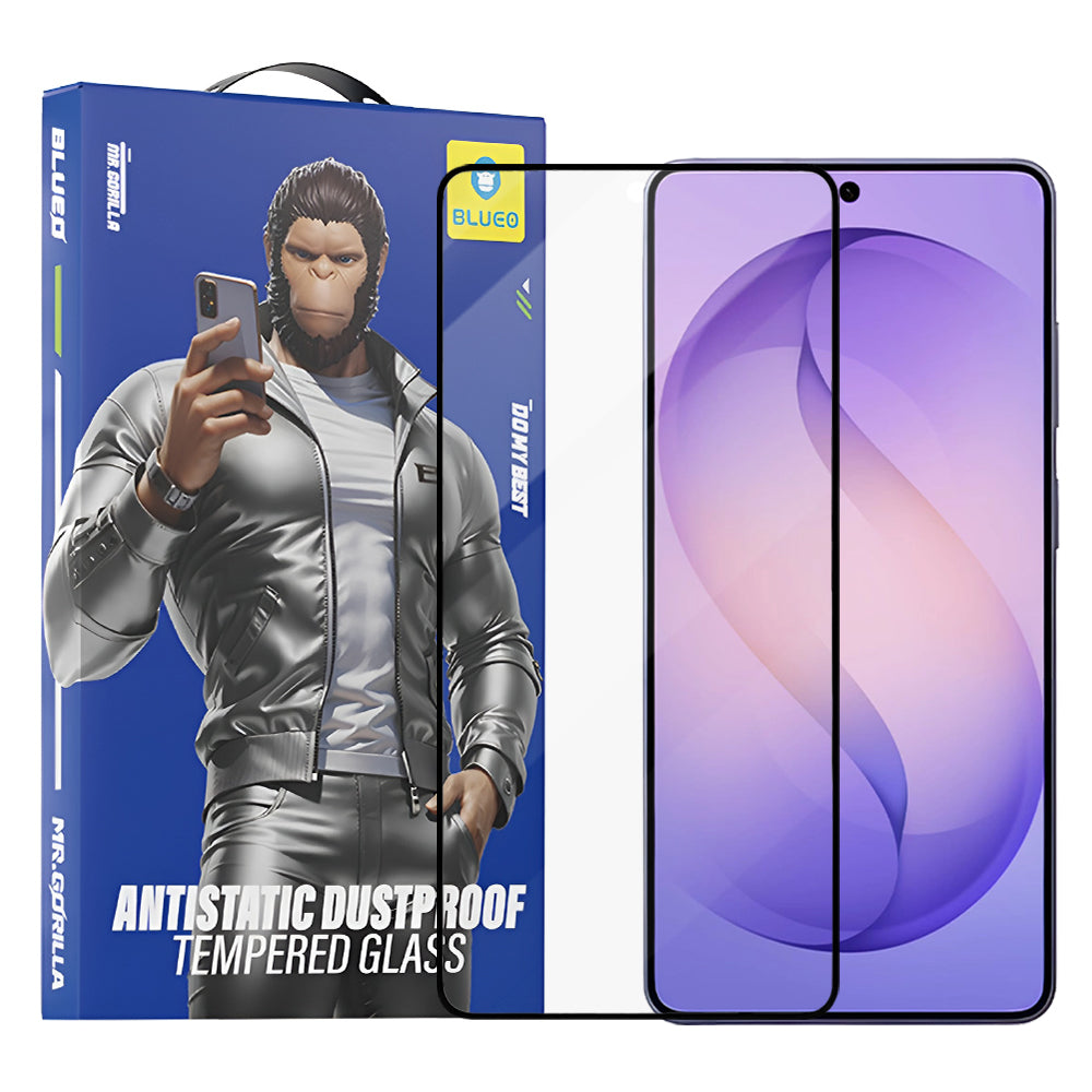 Beskyttelsesfilm Blueo Anti-Static HD til Samsung Galaxy S26 Ultra S948, Hærdet Glas, Full Glue, Sort