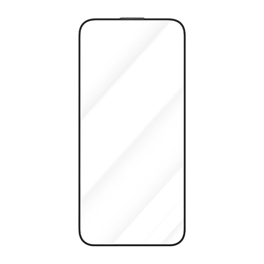 Blueo Crystal Anti-Scratch Skærmbeskyttelsesfilm til Apple iPhone 15 Pro Max, Hærdet Glas, Fuld Lim, Sort