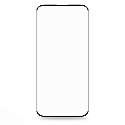 Blueo Silk HD skærmbeskytter til Apple iPhone 12 Pro Max, hærdet glas, fuld lim, sæt med 5 stk., 2.5D, sort