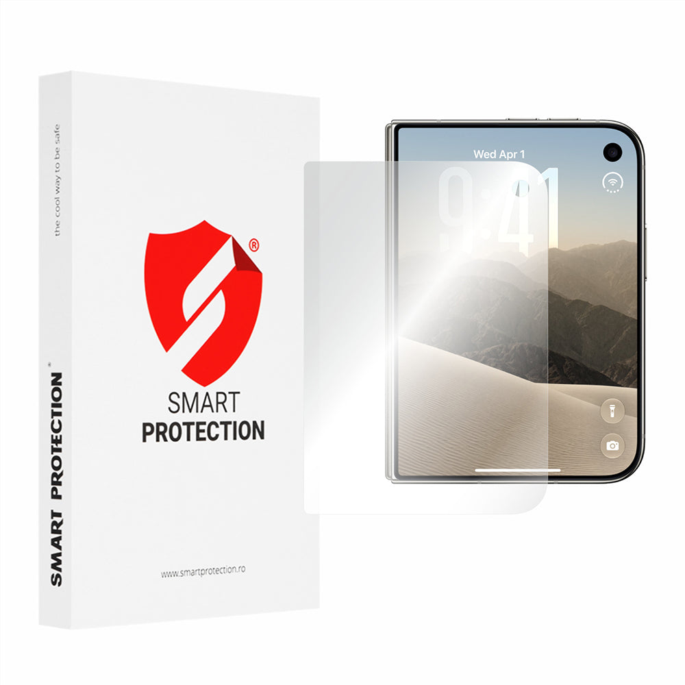 Smart Protection Premium Classic Skærmbeskytter til Udvendig Skærm til Apple iPhone Duo, Plastik, Sæt med 2 stk