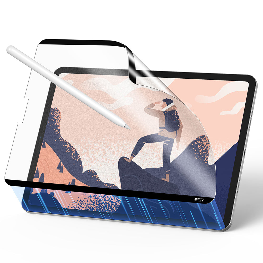 Beskyttelsesfilm ESR Paper Feel Magnetic til Apple iPad Air 13 (2025) / Air 13 (2024), Plast